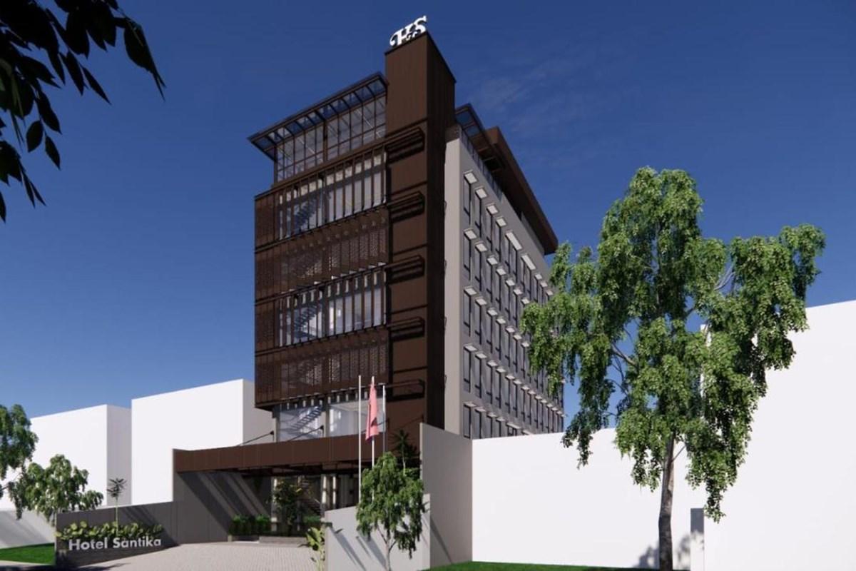 Hotel Santika Pasirkaliki バンドゥン エクステリア 写真