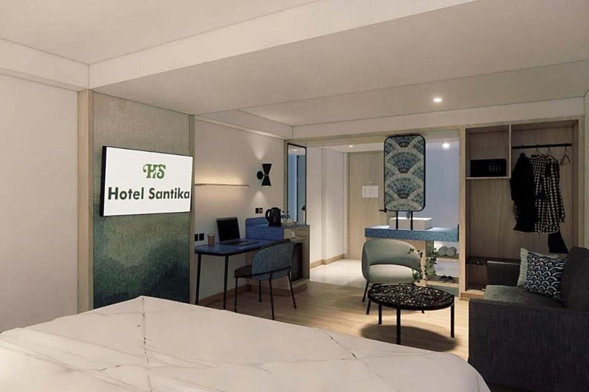 Hotel Santika Pasirkaliki バンドゥン エクステリア 写真